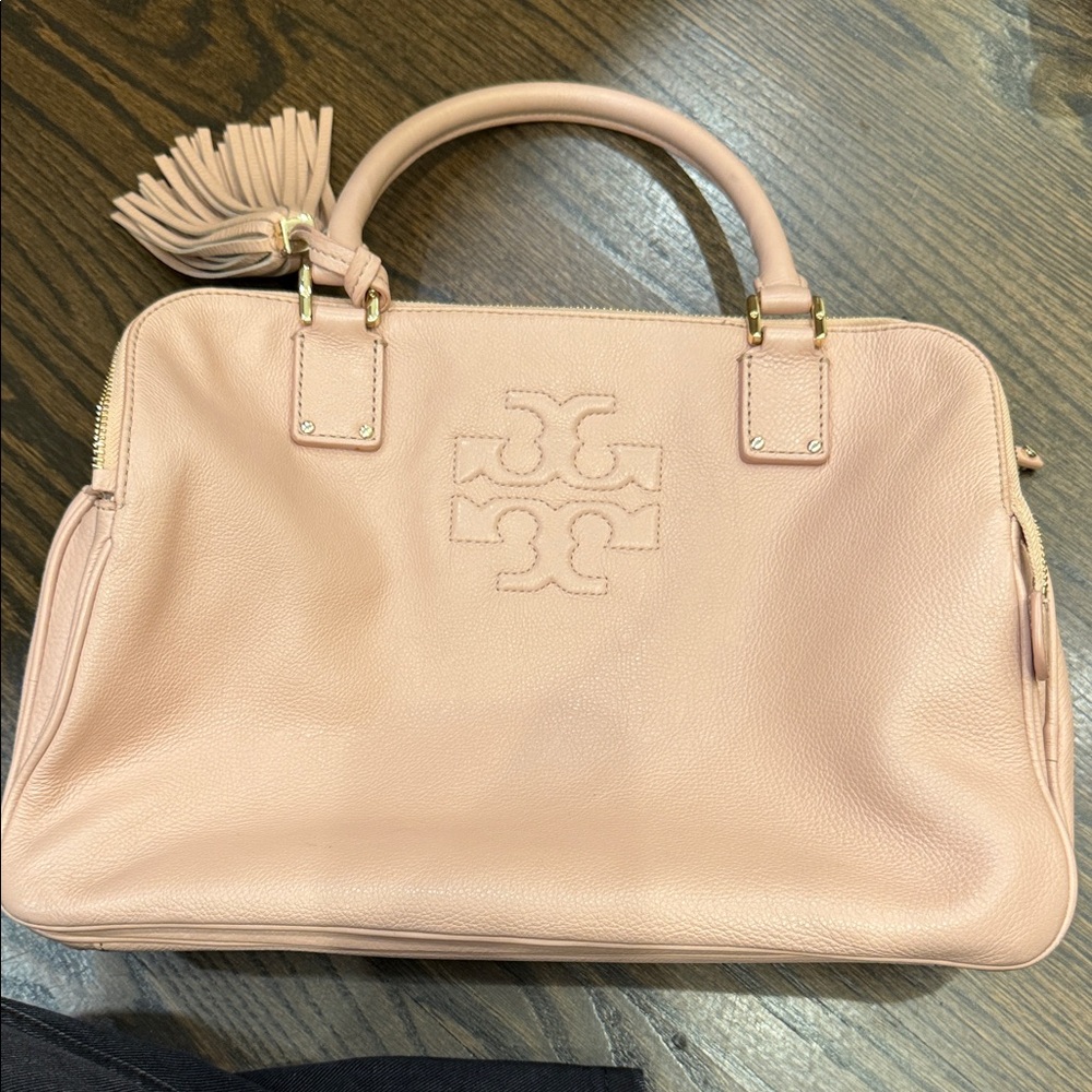 Tory Burch Pink Leather Satchel